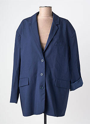 Blazer poches bleu AMERICAN VINTAGE femme