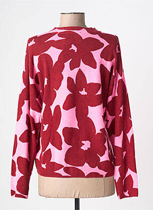 Pull stretch manches longues rose ABSOLUT CASHMERE femme