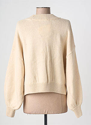 Gilet manches longues stretch beige SESSUN femme