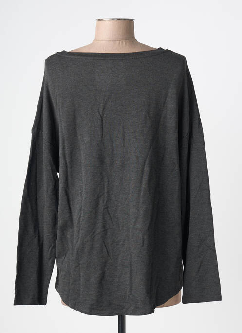 T-shirt manches longues manches longues gris MAJESTIC FILATURES femme