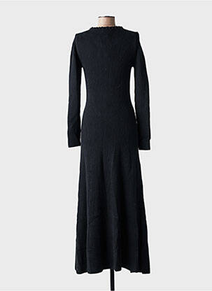 Robe pull coupe cintrée manches longues noir BA&SH femme