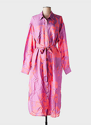 Robe longue manches longues manches longues violet ESSENTIEL ANTWERP femme