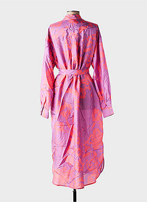 Robe longue manches longues manches longues violet ESSENTIEL ANTWERP femme
