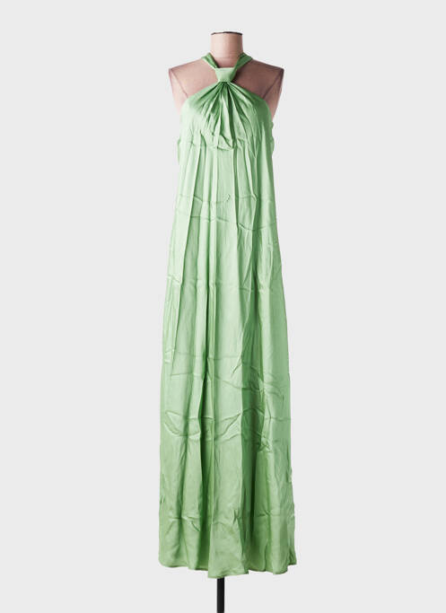 Robe longue sans manche sans manche vert ESSENTIEL ANTWERP femme
