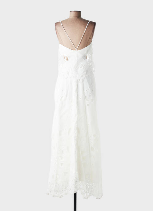 Robe longue sans manche sans manche blanc BA&SH femme