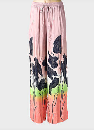 Pantalon large coupe fluide taille normale rose ESSENTIEL ANTWERP femme