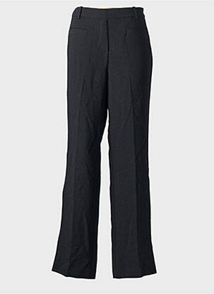 Pantalon droit tissage crêpe taille normale noir BA&SH femme