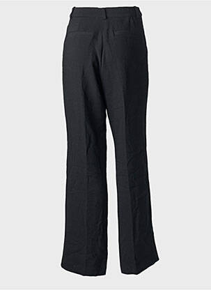 Pantalon droit tissage crêpe taille normale noir BA&SH femme