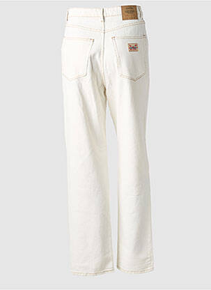 Jeans coupe droite taille normale taille normale beige AMERICAN VINTAGE femme