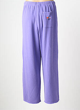 Jogging stretch taille normale violet AMERICAN VINTAGE femme