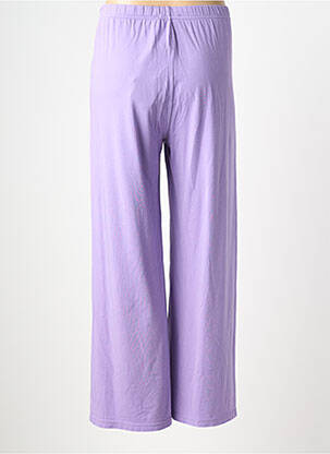 Pantalon flare stretch taille normale violet AMERICAN VINTAGE femme