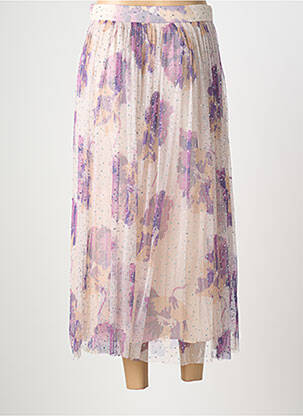 Jupe longue coupe fluide beige BA&SH femme