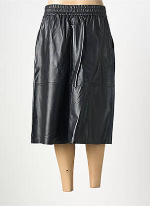 Jupe mi-longue coupe évasée noir BA&SH femme