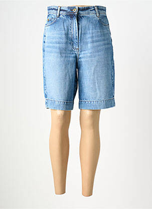 Bermuda taille haute taille haute bleu SESSUN femme