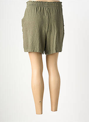 Short taille normale taille normale vert MAJESTIC FILATURES femme
