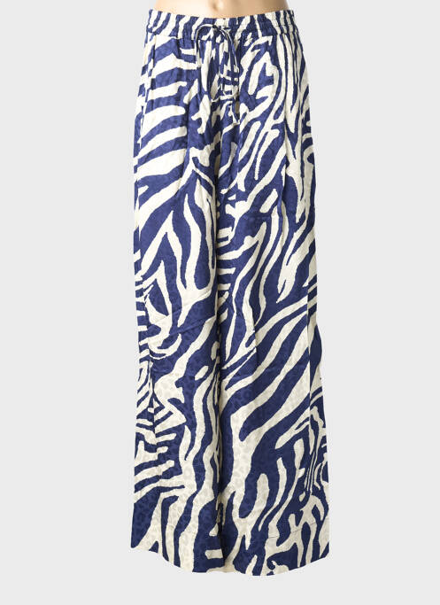 Pantalon large coupe fluide taille normale bleu ESSENTIEL ANTWERP femme