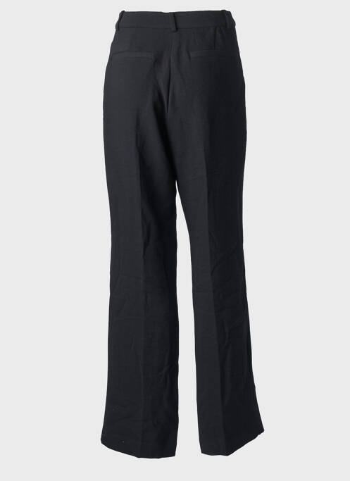 Pantalon droit tissage crêpe taille normale noir BA&SH femme