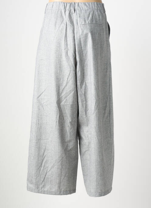 Pantalon 7/8 taille haute taille haute gris AMERICAN VINTAGE femme