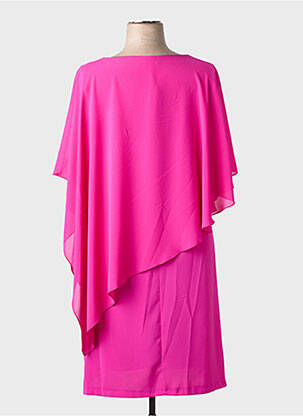 Robe mi-longue sans manche sans manche violet SPG WOMAN femme
