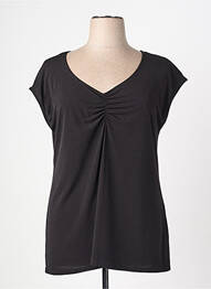 Top manches courtes manches courtes noir SPG WOMAN femme