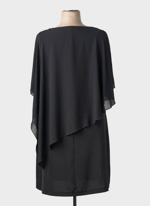Robe mi-longue sans manche sans manche noir SPG WOMAN femme