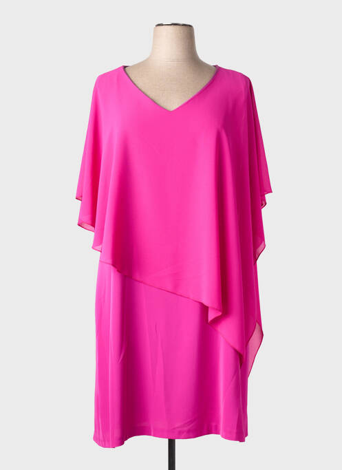 Robe mi-longue sans manche sans manche violet SPG WOMAN femme