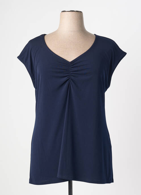 Top manches courtes manches courtes bleu SPG WOMAN femme