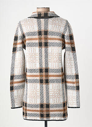 Gilet manches longues stretch beige DIANE LAURY femme