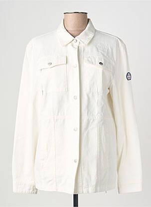 Veste casual col chemisier beige DELAHAYE femme