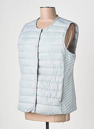 Doudoune poches sans capuche gris ZIA BRAND femme
