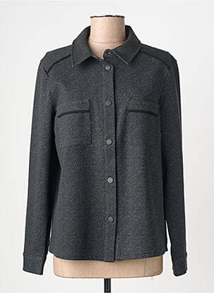 Veste casual coupe droite gris DIANE LAURY femme