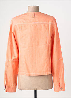 Veste casual col rond orange DIANE LAURY femme