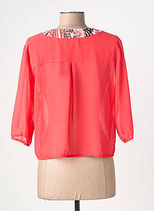 Chemisier manches courtes manches courtes rouge JEAN DELFIN femme