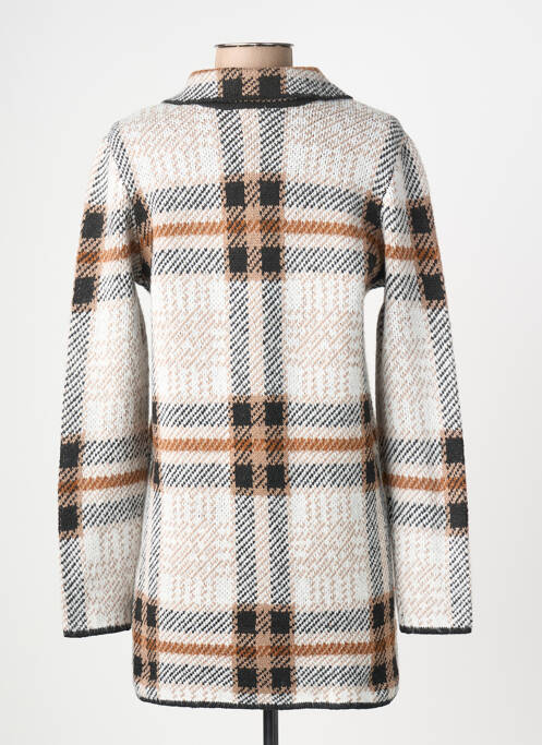 Gilet manches longues stretch beige DIANE LAURY femme
