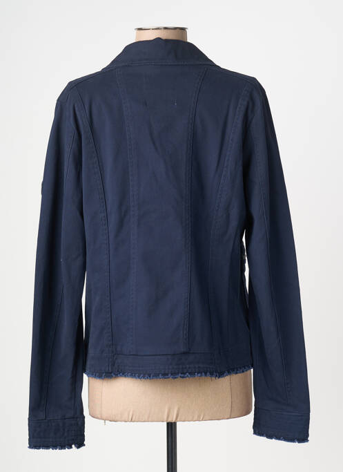 Blazer poches bleu REVER MILE femme
