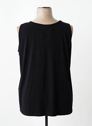 Top sans manche sans manche noir SPG WOMAN femme
