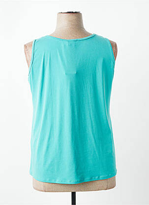 Top sans manche sans manche bleu SPG WOMAN femme