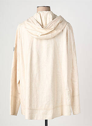 Coupe-vent poches a capuche beige REVER MILE femme