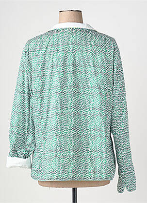 Doudoune poches sans capuche vert REVER MILE femme