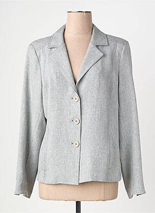 Blazer poches gris GEVANA femme