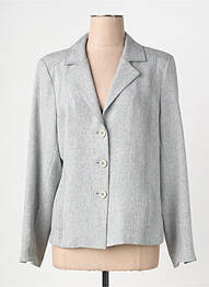 Blazer poches gris GEVANA femme