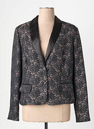 Blazer col châle noir CONCEPT K femme