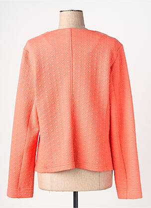Veste casual col rond orange DIANE LAURY femme