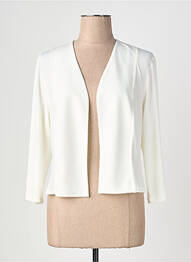 Veste casual coupe cintrée beige FRANCE RIVOIRE femme