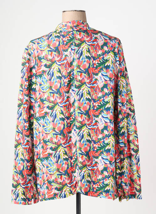 Blazer col châle rouge C'EST BEAU LA VIE femme