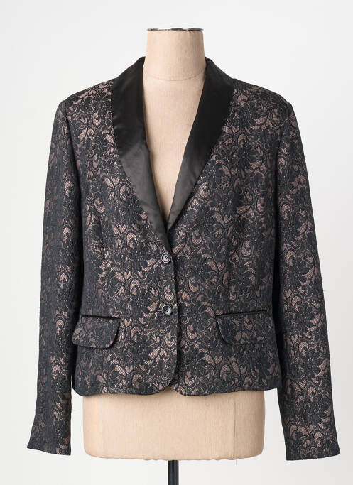 Blazer col châle noir CONCEPT K femme