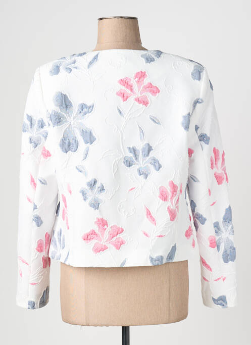 Veste chic tissage crêpe blanc GREGORY PAT femme