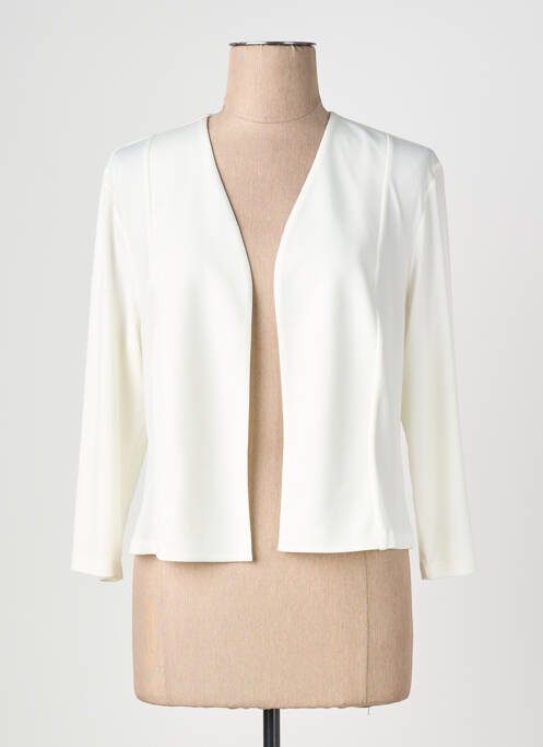 Veste casual coupe cintrée beige FRANCE RIVOIRE femme