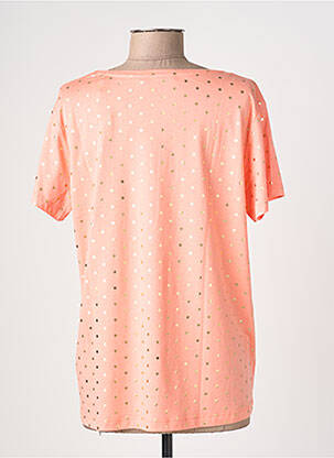 T-shirt coupe droite manches courtes orange KATMAI femme