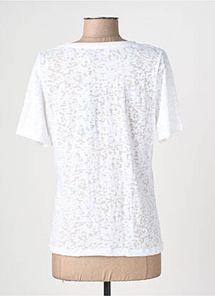 T-shirt imprimé fantaisie manches courtes blanc TELMAIL femme